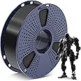 SUNLU PLA Filament 1.75mm, Tidy Wrapped Filament 3D Printer PLA,Dimensional Accuracy +/- 0.03mm,1kg 3D Filament, for Most 3D Printers, Black PLA