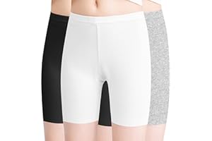 L&K-II 1er/2er/3er Pack Mädchen Leggings Kurz Radlerhose aus Baumwolle Sommer Shorts Uni Farbe merhfarbig 4532