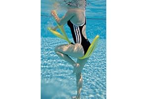 ‎SPORT-THIEME Sport-Thieme Aqua-Crosstrainer | Neuartiges Fitnessgerät für Aqua-Fitness, Aqua-Gymnastik, Aqua-Jogging | Für Flach- und Tiefwasser | Bis 90 kg | Flexibler Schaumstoff | 130x20x2 cm | Gelb