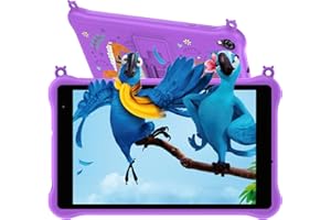 Blackview - Tableta educativa para niños de 8 pulgadas, Tab 5 niños Android 12, 5 GB+64GB/TF 1TB, 5580mAh, doble cámara Wifi para niños, iKids preinstalado, control parental, 2 años garantía