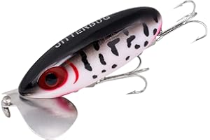 Arbogast Jitterbug Topwater Bass Fishing Lure - Excellent for Night Fishing