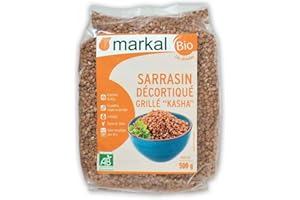 Graines de Sarrasin grillées bio - Kasha Bio | 500g | Markal