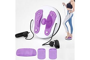 JOKRESTY Waist Twisting Disc,Waist Sculptor Machine Twister with Drawstring,Balance Board Body Shaping Waist Twisting Disc-Fitness Turntable for Cardio Exercise and Toning Workout(Green)