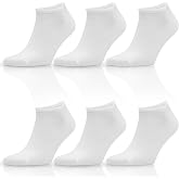 SONNORS 6-10 Pair Unisex Sneaker Women Men Socks - Breathable Bamboo Softness Casual Clothing Running Walking Exercise Short