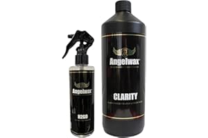 GENERIC Angelwax H2GO + CLARITY Kit - Enhance your H2GO With Clarity Hydrophobic Screenwash! (H2GO (100ml) + Clarity 1L)