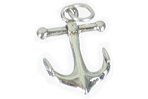 MALDON JEWELLERY Anchor sterling silver charm pendant .925 x 1 Anchors Yachting charms