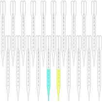 200 Pipette In Plastica Da 3ml Graduate - Per Laboratorio, Scuola, Esperimenti - Foto 2