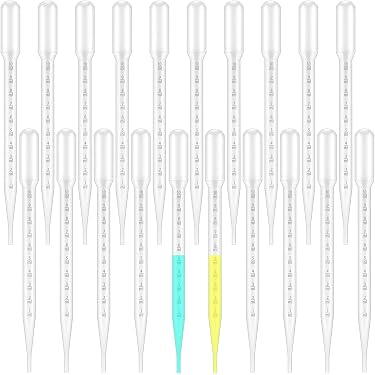 Pipette, 2 pipette in silicone da 5 ml, per bambini, 2 pipette in vetro da 10 ml, con spazzola per la pulizia, pipetta grande, trasparente, per laboratorio, ricerca alimentare, alimentazione dei
