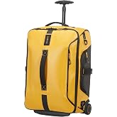 Samsonite Paradiver Light &ndash; Travel Bag/Backpack with 2 Wheels S, 55 cm, 51 L, Yellow (Yellow)