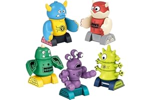 Gifts2U Magnetischer Monster Roboter, Magnet Blöcke Set Magnetische Bausteine Stapeln Spielzeug für Kinder Magnetspielzeug 35pcs Spielzeugset mit Aufbewahrungsbox für Jungen und Mädchen ab 3 Jahren
