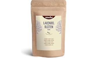 VOM-ACHTERHOF Fiori di Lavanda Essiccati 500g | Lavanda Francese Originale della Provenza | Nuovo Raccolto | 100% Naturale - Qualità Alimentare | Vom Achterhof