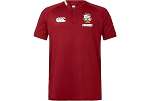 Canterbury Leones Británicos E Irlandeses Poly Camisa Hombre (Pack de 1)