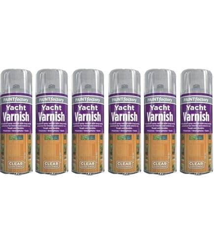 All Purpose Gloss Varnish 400ml Professional Satin Finish Spray Wood | Desertcart - View #5