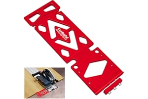 CUIDOSFUL CNC-gefräster 90° Winkelanschlag für Bosch FSN Führungsschiene – Präziser, Vertikaler Schnitt für Holz- und DIY-Projekte – Kompatibel mit Bosch FSN Systemen, Ideal für Holzplattenschneidarbeiten