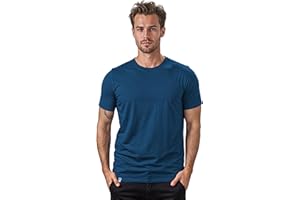 ALPIN LOACKER Merino Shirt Herren Kurzarm I Antischweißshirt I Merinowolle Tshirt I Thermooberteil atmungsaktiv und Poloshirt