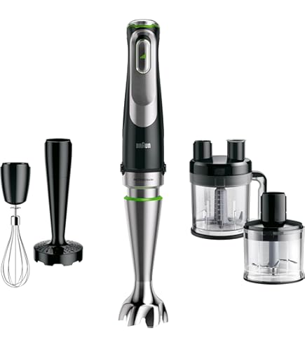 Braun MultiQuick 9 MQ 9195XLI Mélangeur à purée 2 l 1200 W Noir