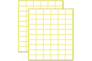 TOWNSTIX 900 Sztuk, 20 x 13 mm - Małe Białe Naklejki Cenowe Etykieta Samoprzylepna Do Pisania