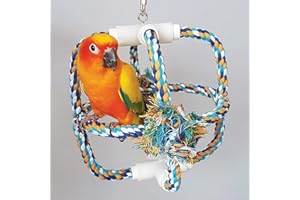 NORTHERN PARROTS Parrot Orbit - Cotton Climbing Rope Swing