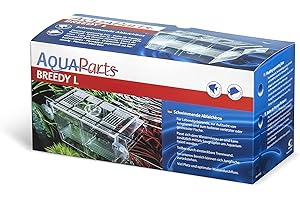 AQUAPARTS Breedy L Ablaichkasten Aufzuchtbecken Quarantänebehälter Quarantänebecken Ablaichstation Zuchtbecken für kleine Fische und Garnelen zur Isolation oder Quarantäne bei Krankheit