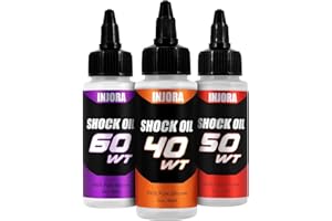 INJORA 40 50 60WT Silicone RC Car Shock Oil