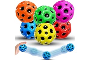 Atuoxing 6 Stück Astro Jump Ball, Hohe Springender Gummiball, 7cm Space Galaxy Ball für Kinder Erwachsene