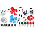 PGSA2Z Electronics 30 Items Loose Parts Materials Science Project Kit with User Manual