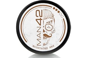 MAN42 PROFESSIONAL HAIR BEARD Man 42 Cera per Baffi Professionale Moustache Wax 50 ml