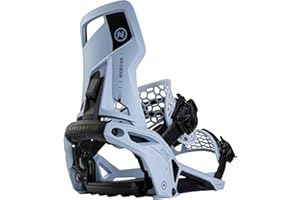 Nidecker Supermatic Snowboard - Attacco automatico universale a doppia entrata - Confortevole e affidabile come un classico attacco a due cinghie