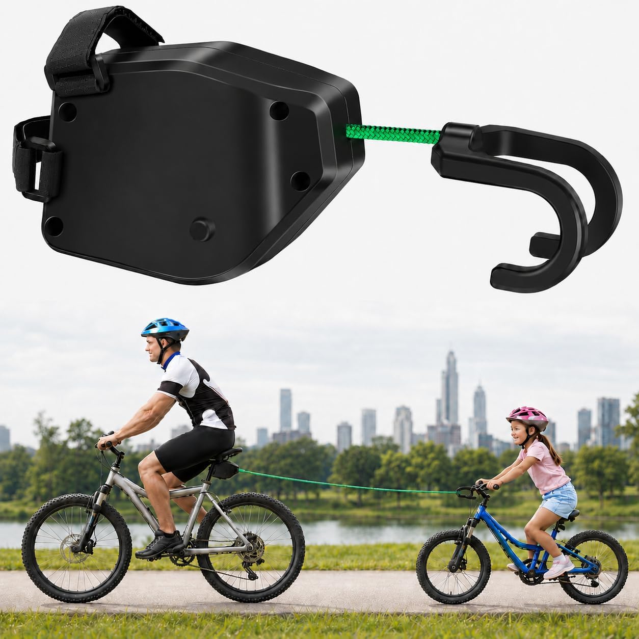 À Qui S'adresse le SKNC Corde de Remorquage de Vélo Rétractable ? Profils Recommandés