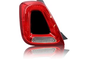 Finest Folia Pellicola per fanali posteriori, set da 2 pezzi, per superficie centrale dei fanali posteriori, sinistra e destra, decorazione su misura, accessori per auto, autoadesiva, DS017 (nero)