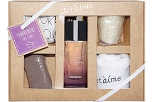 JE T'AIME Tendrement • Coffret à thème : SPA TIME • Eau de Parfum 100 ml • Vaporisateur • Spray • Parfum Femme • Cadeau • EVAFLORPARIS