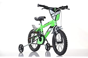ARKIFACE Jungen Kinderfahrrad grün 416U Jungenfahrrad – 16 Zoll | TÜV geprüft | Original | Kinderrad mit Stützrädern - Das Fahrrad als Geschenk für Jungen