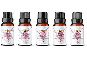 Aroma Energy | Snow Pixie Fragrance Oil 50ml (5 x 10ml) - Highly Scented Oil for Making Candle, Soap, Wax Melt, Diffuser etc