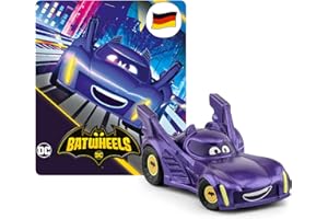 tonies Hörfigur für Toniebox, DC – Batwheels, Hörspiel mit 5 Geschichten für Kinder ab 5 Jahren, Spielzeit ca. 87 Minuten