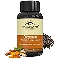Rasayanam Curcumin+ 1500mg | Extra Pure Nano Curcumin capsules with Bioperine | Turmeric & Black pepper extract | Joint Support Supplement for men & women
