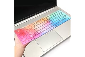 I-TENSODO Tastaturabdeckung für HP ProBook 15,6 Zoll Laptop, 15,6 Zoll HP ProBook 450 G8 G9 G10/ 455 G8 G9 G10/ 650 G8/HP Zbook Power G8 G9 Tastaturhülle (nicht für HP ProBook 450/455/650 G6 G7) Bunt