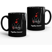 Buy Gift Arcadia Ceramic Together Forever Coffee Mug - 2 Pieces ...
