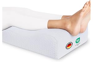 Medicline Venenkissen – Ergonomische Beinhochlagerung für Entspannung & bessere Durchblutung – Atmungsaktiv, für Allergiker geeignet, Oeko-TEX® Zertifiziert – Made in Germany