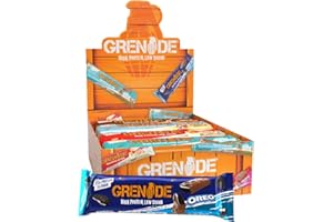 Grenade High Protein and Low Carb Barra Sabor - A Selection Box, 12 x 60 g