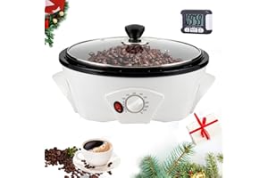 YUCHENGTECH Tostador de Café 500g Maquina Tostar Cafe 0-240℃ Tostador de Granos de Café Maquina de Tostar Cafe con Temporizador 1200W