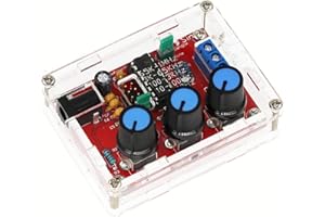 ZiStarlilife XR2206 Générateur de signal de haute précision Kit DIY 1 Hz-1 MHz Triangle sinusoïdal Onde carrée Fonction Générateur avec coque Fréquence réglable Amplitude