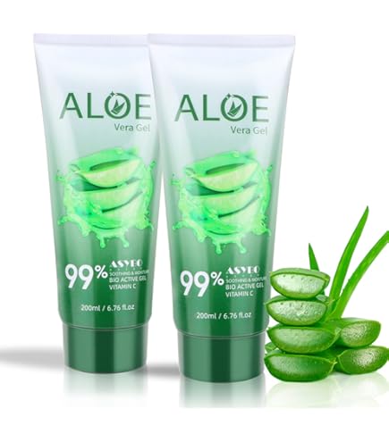 Enzborn Bio Aloe Vera Gel 200 ml | Vorratsgre | 99% Bio Aloe Vera |  Feuchtigkeitsspendend | Lindernd bei Sonnenbrand | 200 ml : Amazon.de:  Kosmetik