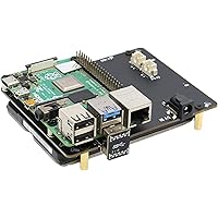 Geekworm Raspberry Pi 4 SATA X825 V2.0 2.5 inch SATA HDD/SSD Storage Expansion Board | UASP Supported | Compatible with…
