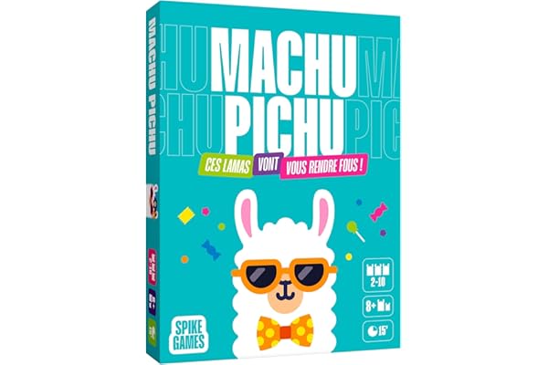 MACHU PICHU | Jeu de Société Famille, Amis et Enfants | Rapidité et Observation | Jeu de Cartes d'Ambiance, Fun, Simple et Rapide | Petit Format Voyage et de Poche | De 2 à 10 joueurs dès 8 ans