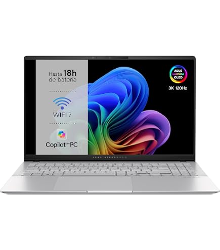 Portátil HP OmniBook X 14-fe0165ng - Pantalla 14" 2.2K IPS Táctil, Snapdragon X Elite, 16GB RAM, 1TB SSD, Windows 11