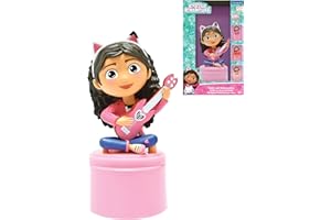 Lexibook, La casa delle Bambole di Gabby, Luce Notturna con Altoparlante, Luce soffusa, A Batteria, Rosa, NS01GDH