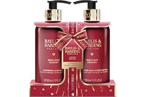 Baylis & Harding Midnight Cherry Luxury Hand Care Gift Set - Vegan Friendly