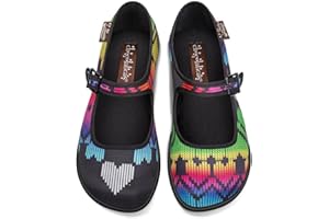 Hot Chocolate Design Chocolaticas Funky Canvas Women's Mary Jane Flat Shoes