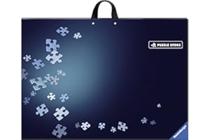 Ravensburger Pochette pour puzzles contenant jusqu'à 1 000 pièces, combinaison d'un plateau de tri et d'un tapis de puzzle, accessoires pour ranger les puzzles