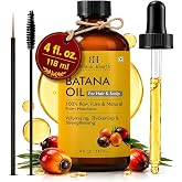 Botanic Hearth Rohes Batana Haaröl 100% Rein für Haar & Kopfhaut 118 ml | Reich an natürlichen Nährstoffen zur Verbesserung v